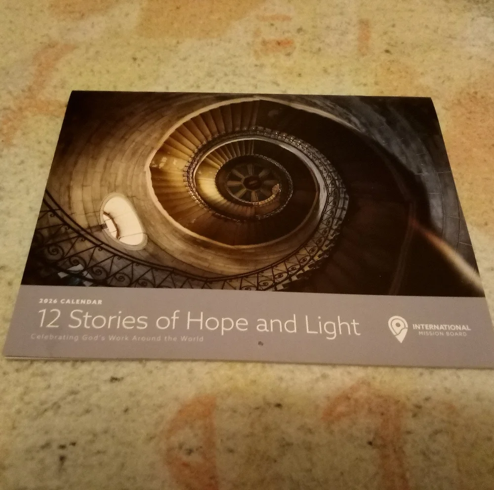 International Mission Board 2026 Calendar 12 Stories of Hope and Light